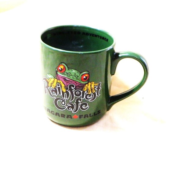 ~~~ SOUVENIR Mug *** RAINFOREST CAFE *** Niagara Falls - Picture 1 of 1